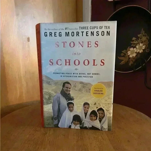 Stones Into Schools Greg  Mortenson Promoting Peace With Peace - Picture 1 of 5